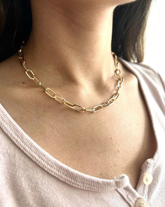 Valencia Gold Chain Necklace