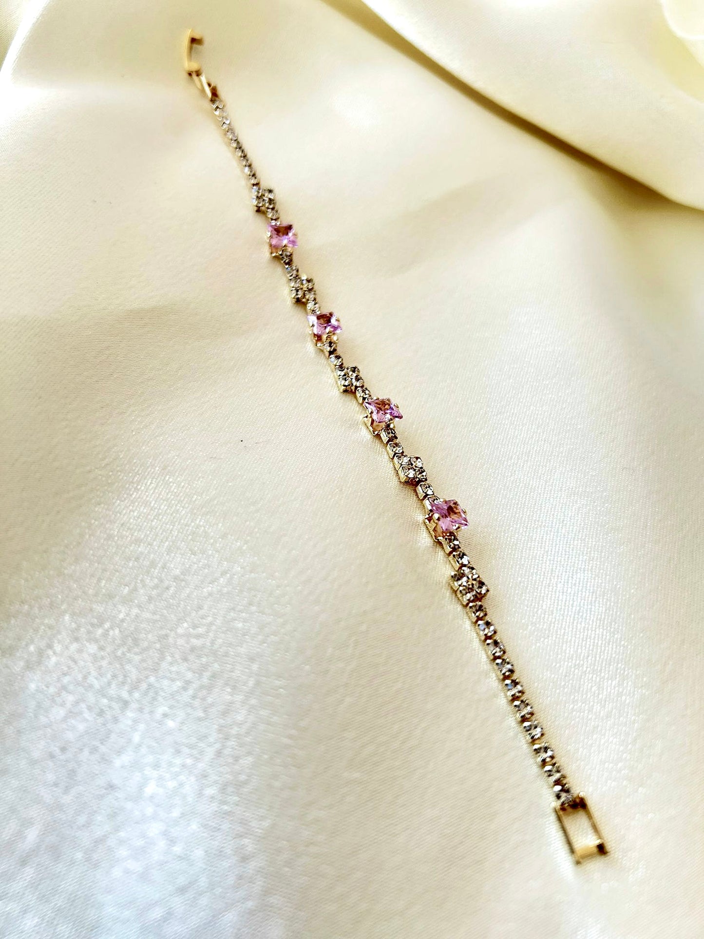 Sakura Crystal Bracelet