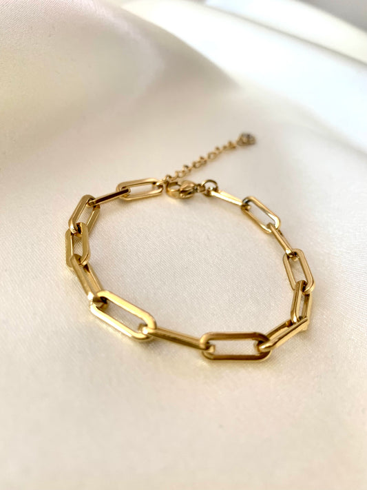 Valencia Gold Chain Bracelet
