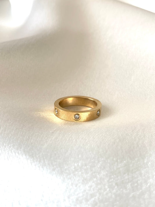 Jameela Diamond Studded Ring